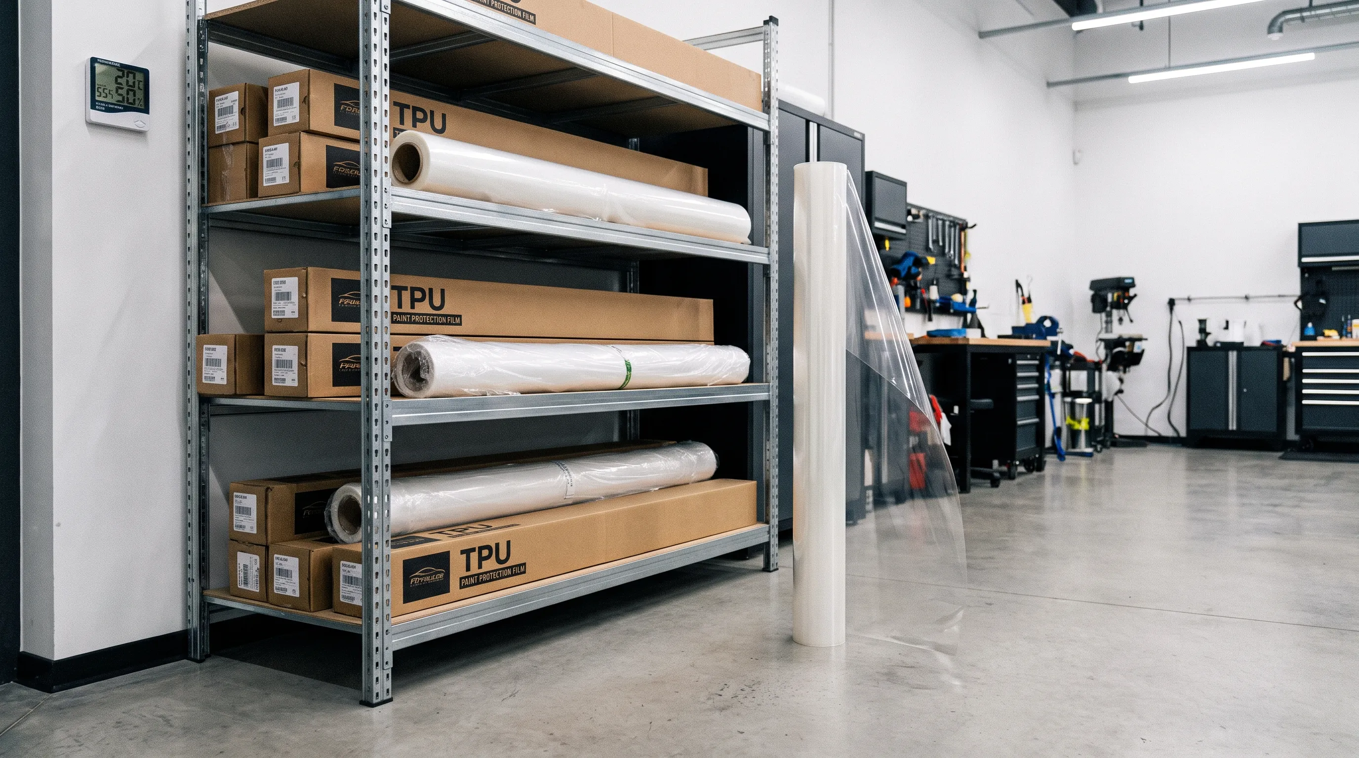 How to Store PPF Rolls: Temperature and Humidity Guide