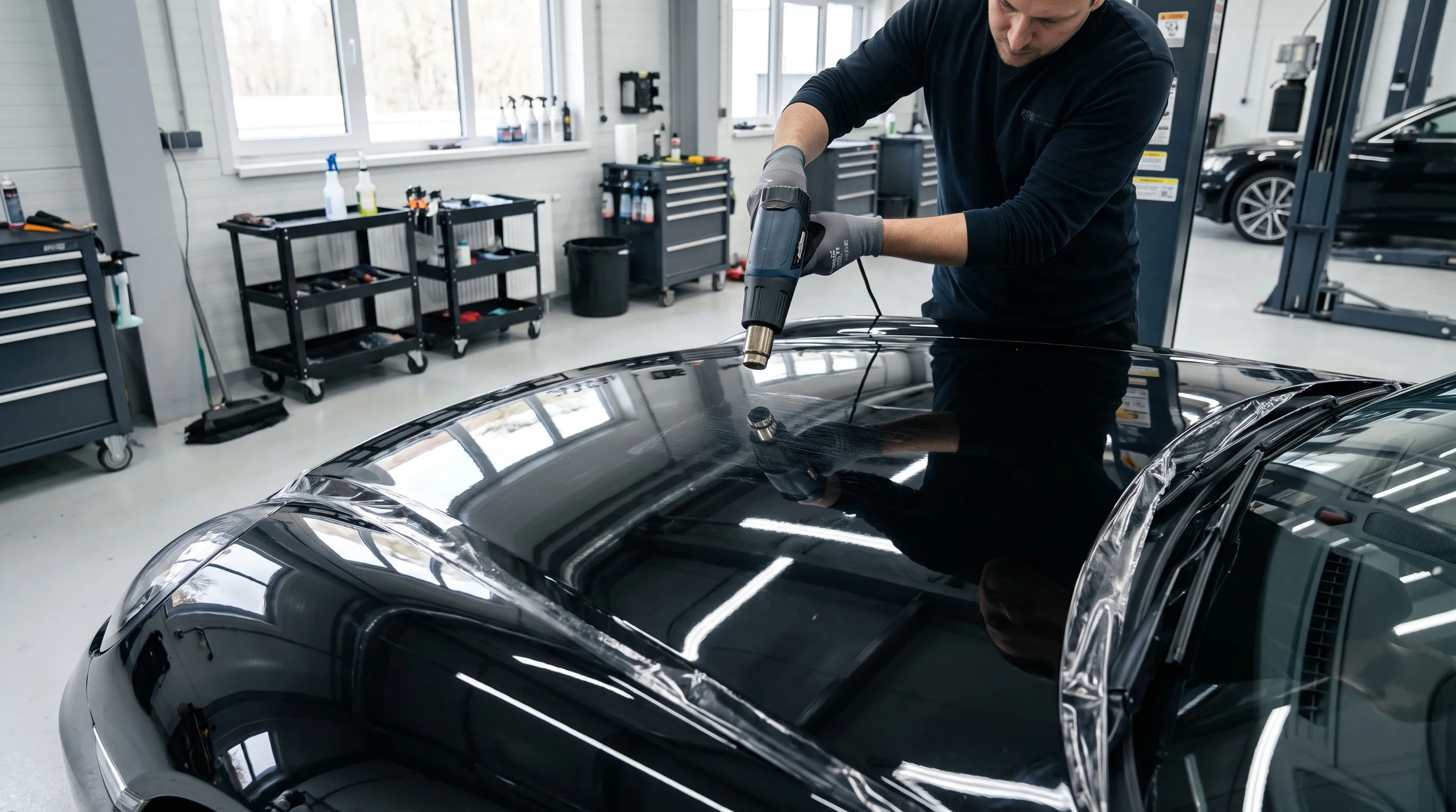 How Self-Healing TPU Repairs Paint Protection Film Scratches